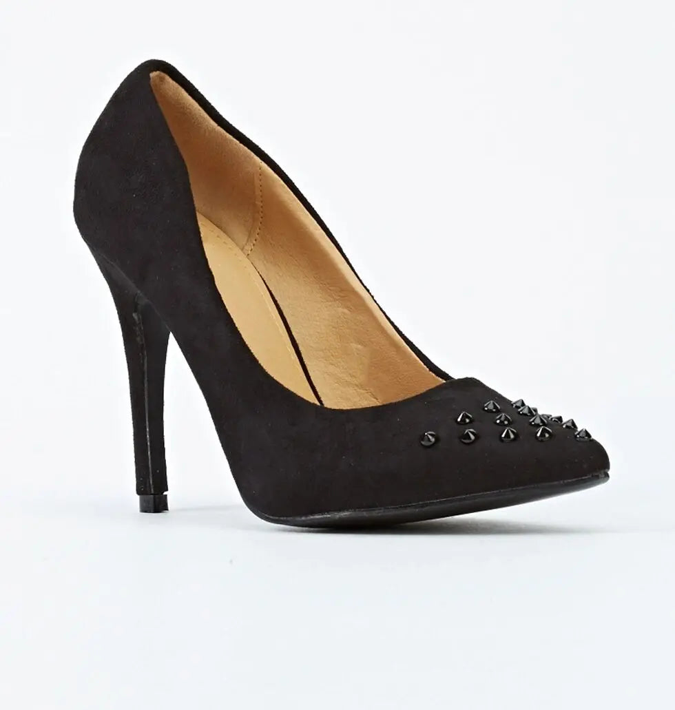 Spike hot sale studded heels