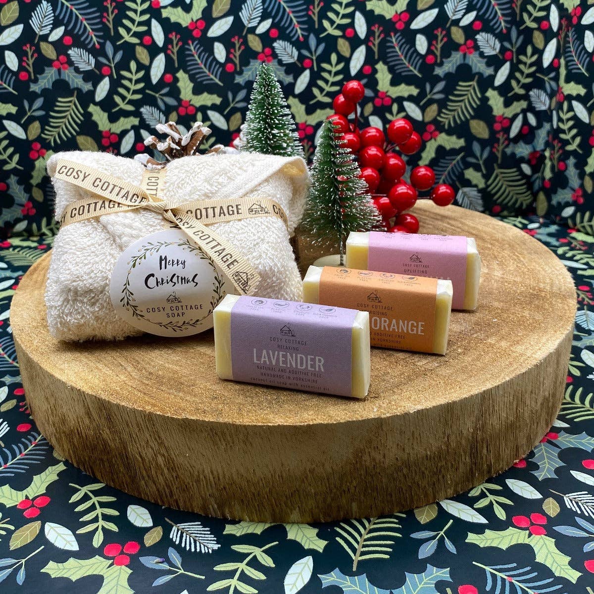 Christmas Mini Soap Parcel