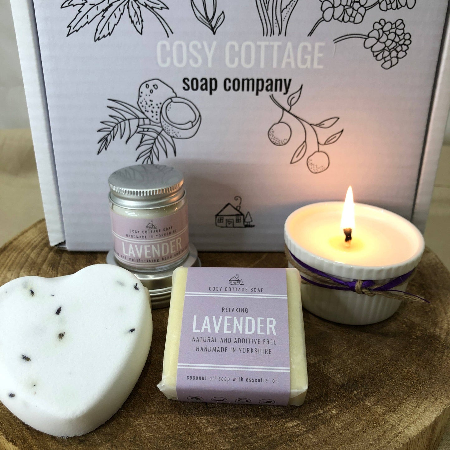 Lavender Bath & Body Gift Box