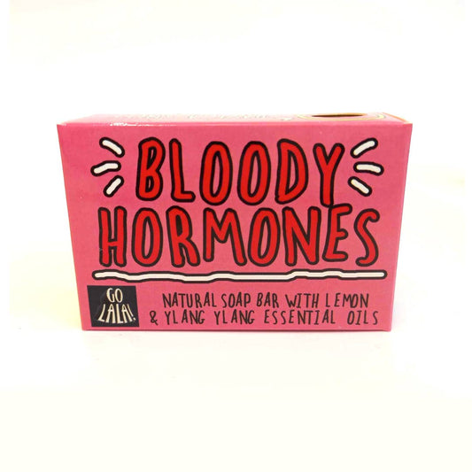 Bloody Hormones Soap Bar Funny Rude Novelty Gift