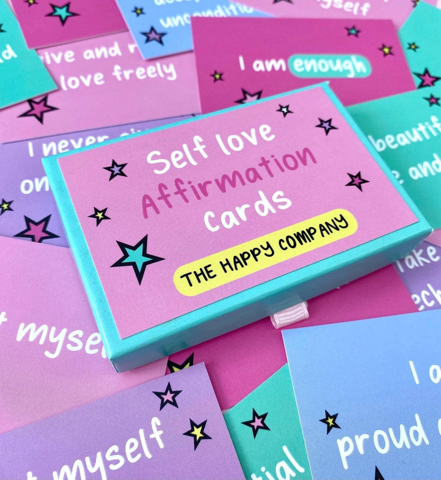 Self Love Affirmation Cards, Positive deck, Teen Girls, Kids The Happy Company