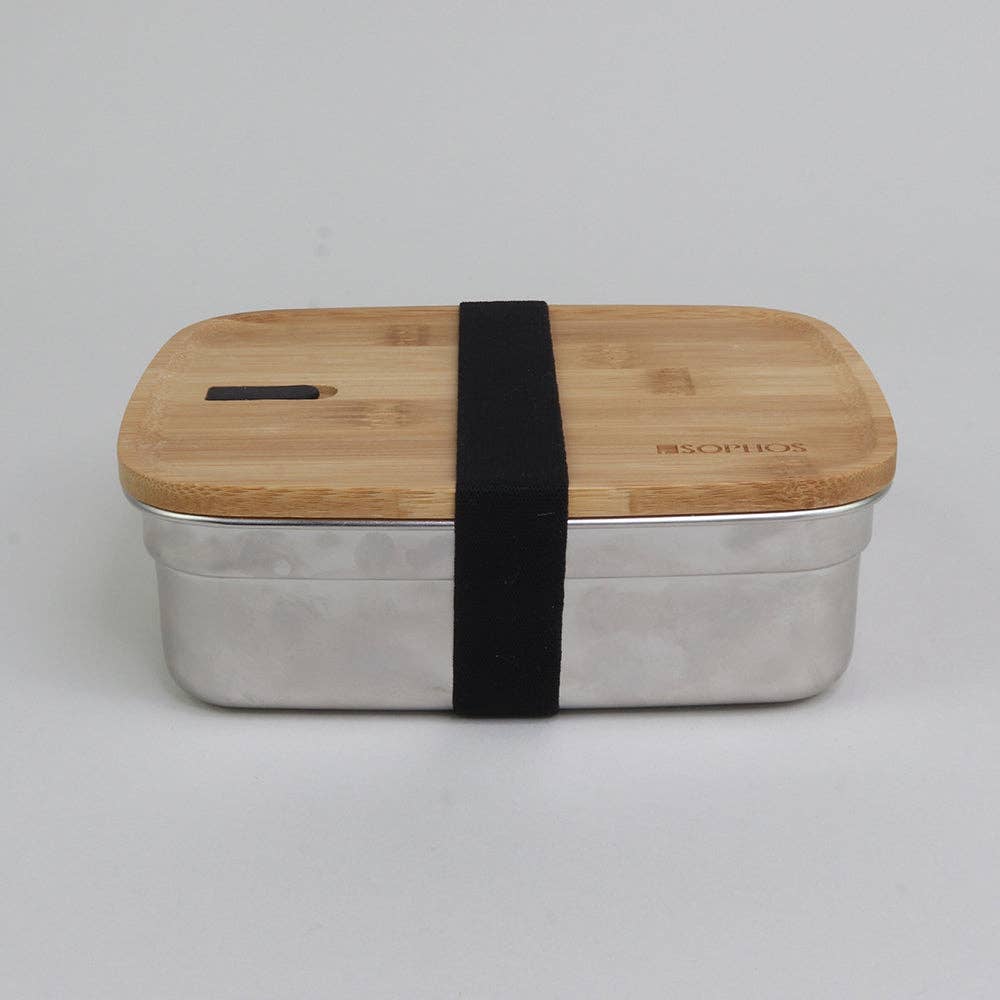 1200ml Bamboo Steel Lunch Box