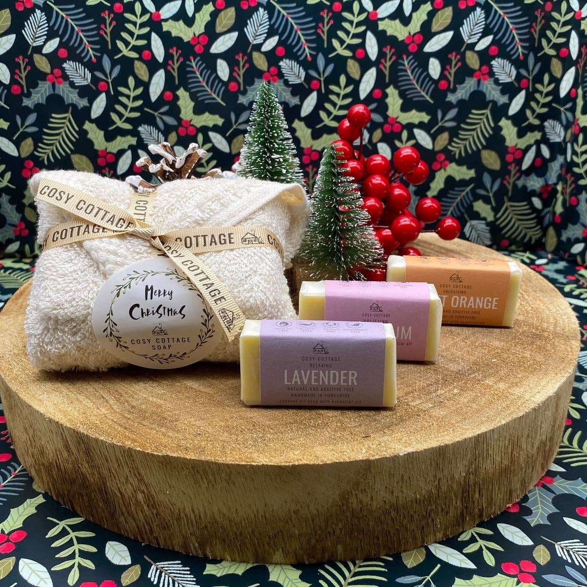 Christmas Mini Soap Parcel