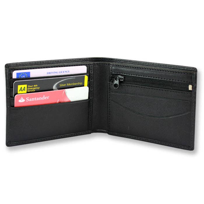 Black Leather Wallet