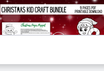 DIGITAL DOWNLOAD -PARENTS,TEACHERS,KIDDIES-CHRISTMAS ACTIVITY BUNDLE-9. Pages (PDF & Canva Template, editable on canva, printible Wonkey Donkey Bazaar