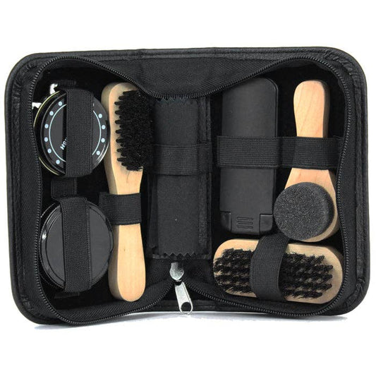 7 Piece Black Shoe Kit