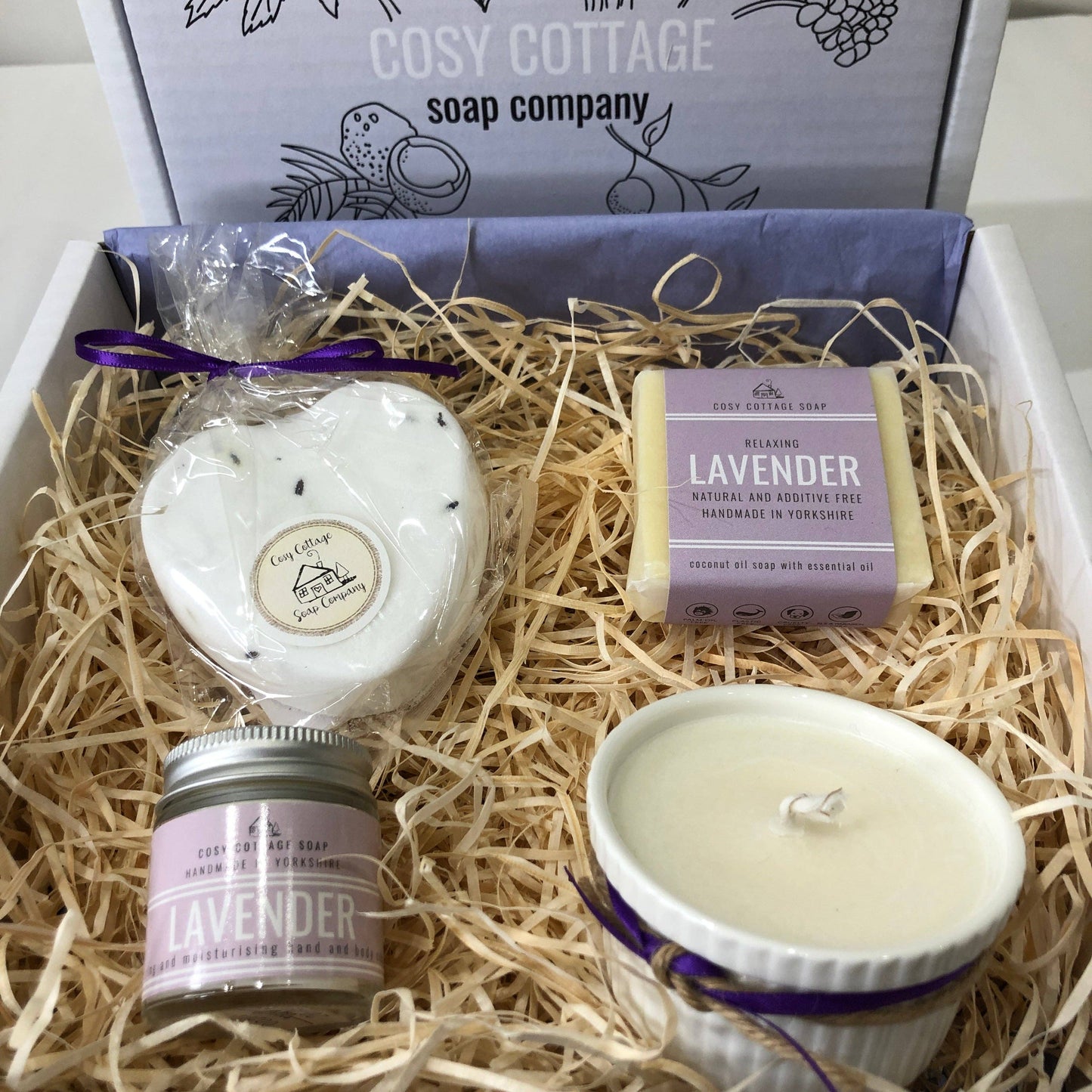 Lavender Bath & Body Gift Box