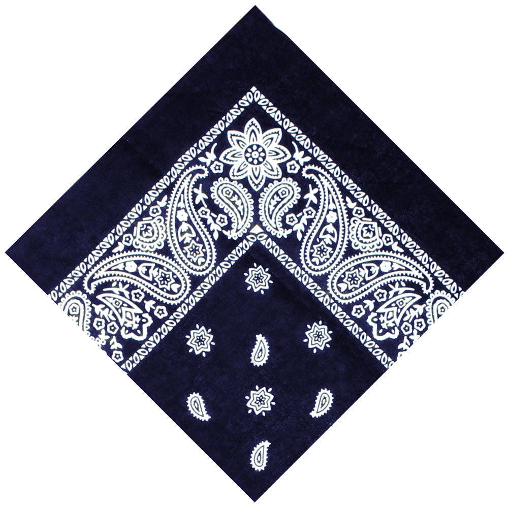 22" Paisley Cotton Bandana