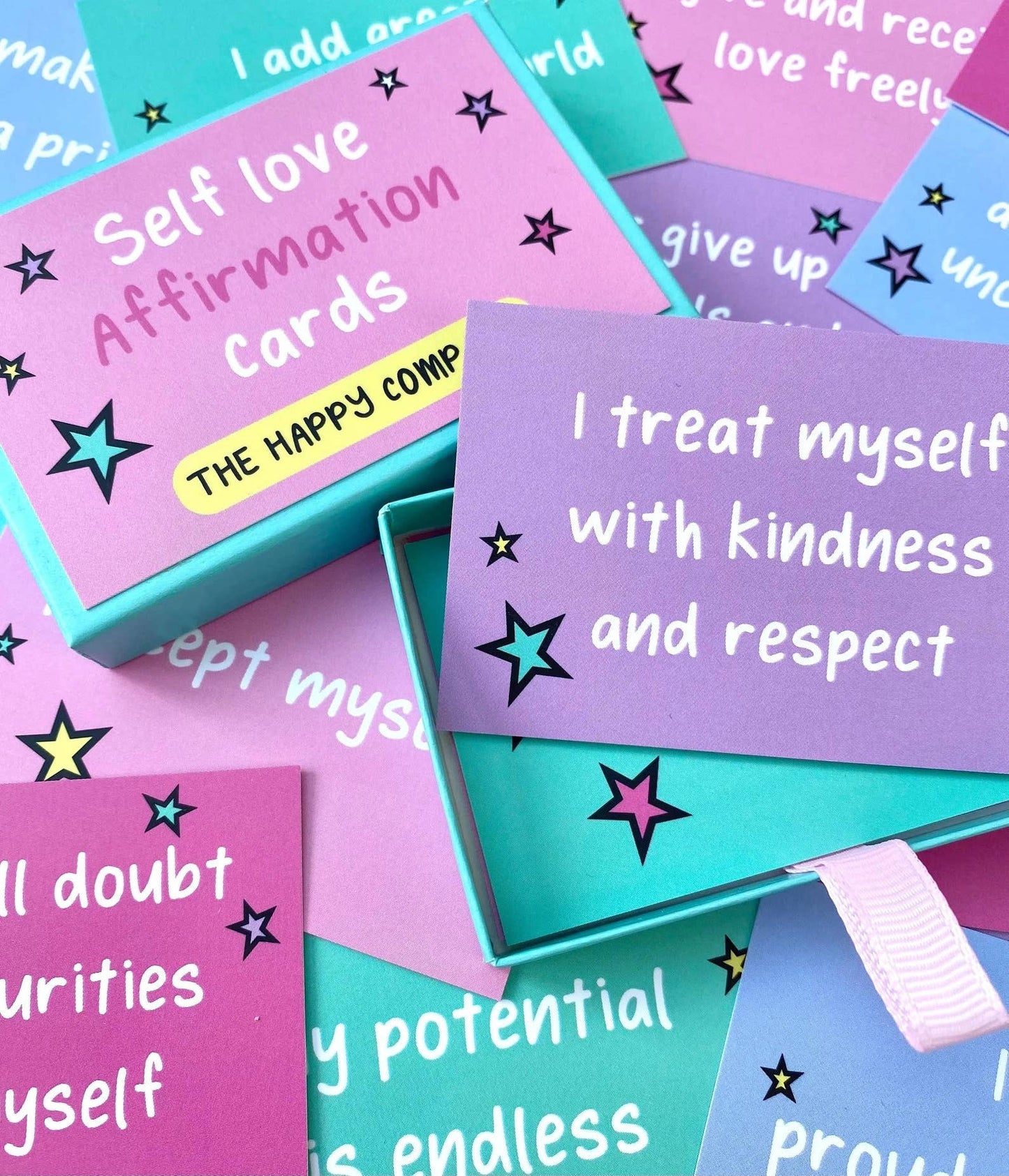 Self Love Affirmation Cards, Positive deck, Teen Girls, Kids The Happy Company