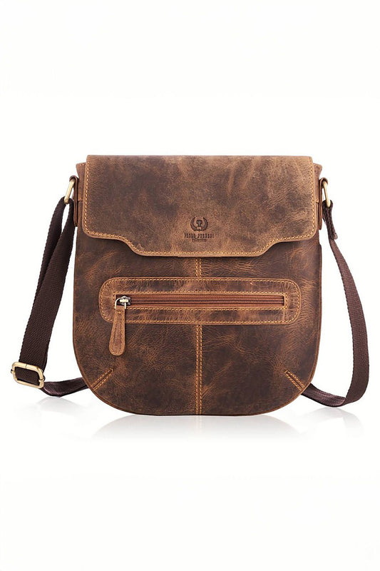 Natural leather bag model 191537 Galanter Galanter