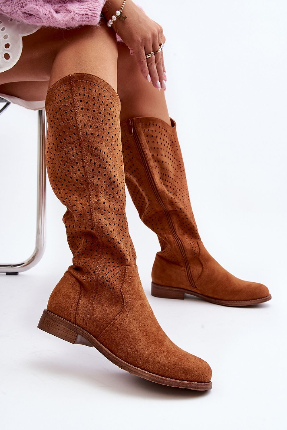 Open-work Boots model 192099 Step in style Step in style