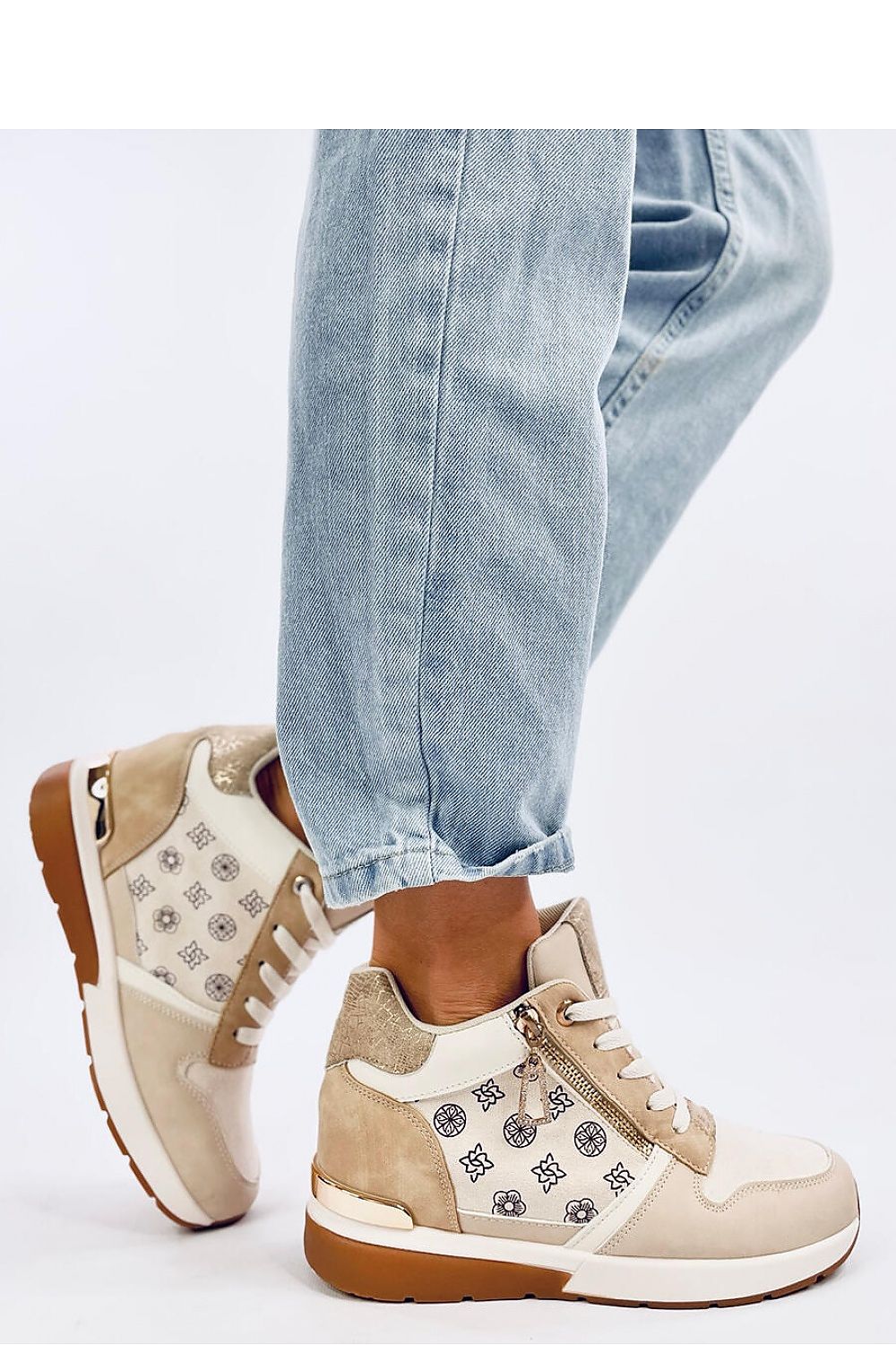 Wedge heel sneakers model 192884 Inello Inello