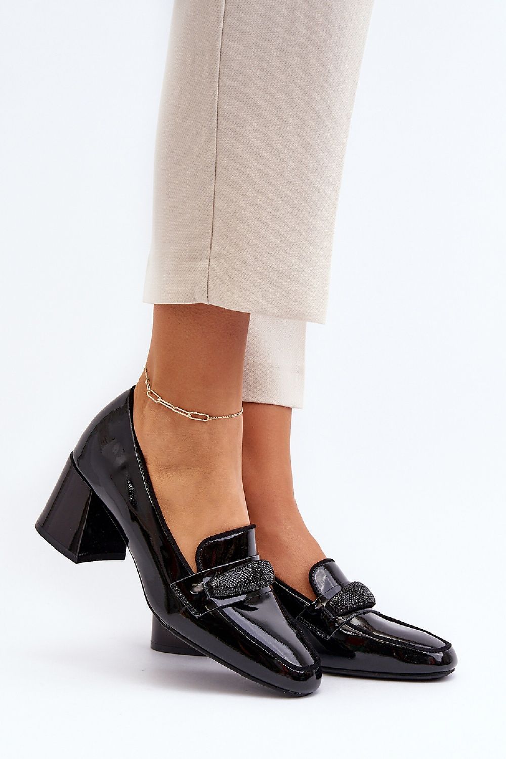 Block heel pumps model 193919 Step in style Step in style