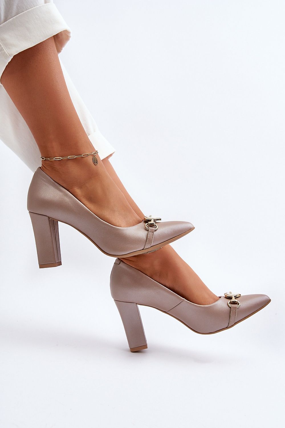 Block heel pumps model 194667 Step in style Step in style