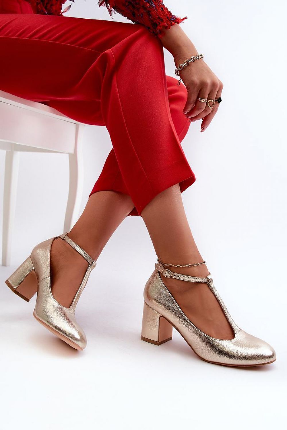 Block heel pumps model 197241 Step in style Step in style