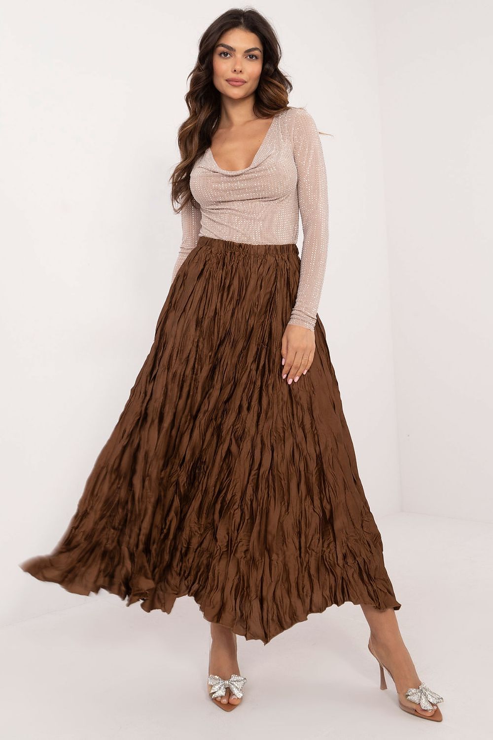 Long skirt model 202774 Italy Moda Italy Moda