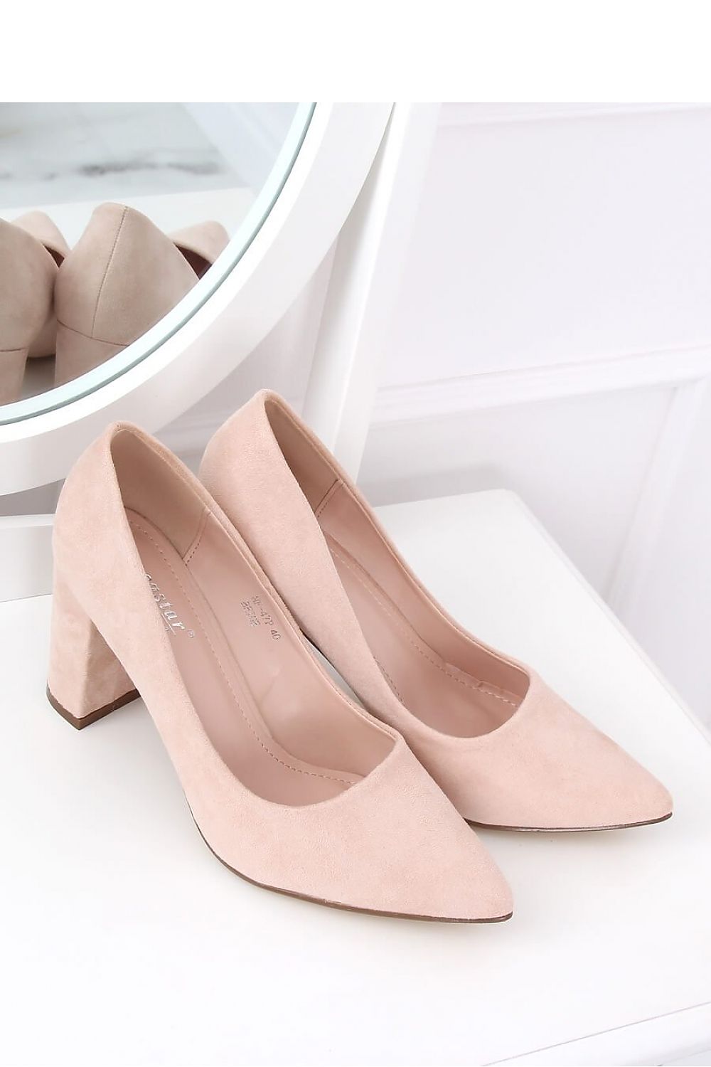 Block heel pumps model 142934 Inello Inello