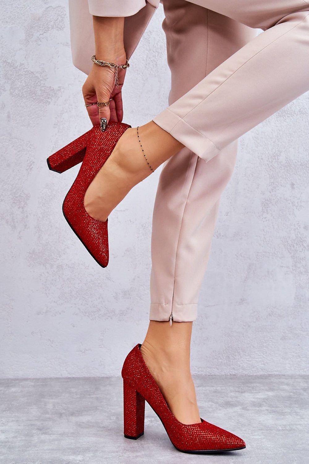 Block heel pumps model 175264 Step in style Step in style