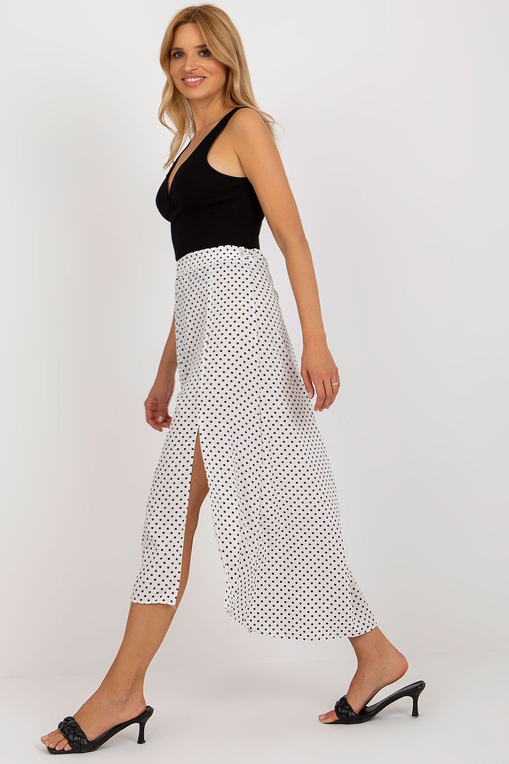 Long skirt model 181364 Rue Paris Rue Paris