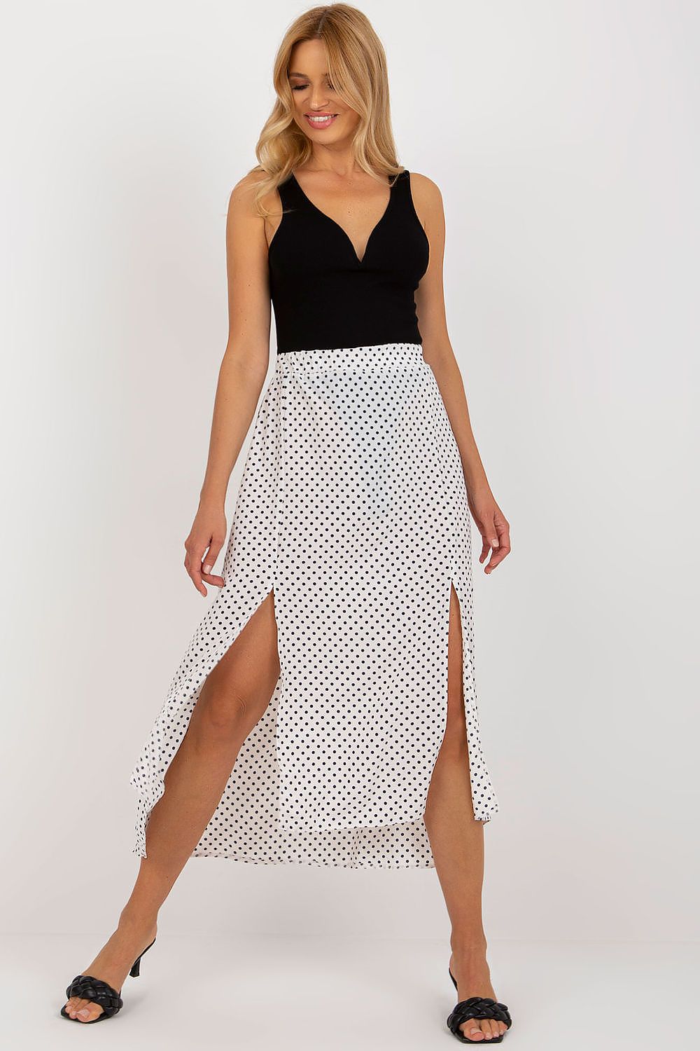 Long skirt model 181364 Rue Paris Rue Paris