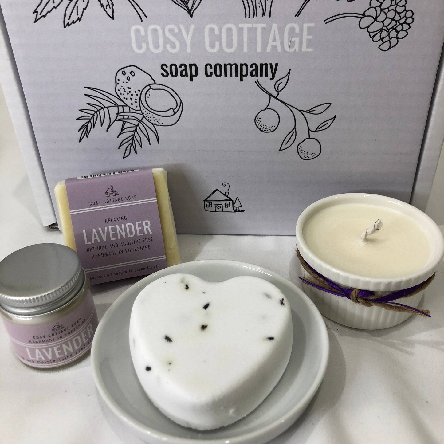 Lavender Bath & Body Gift Box