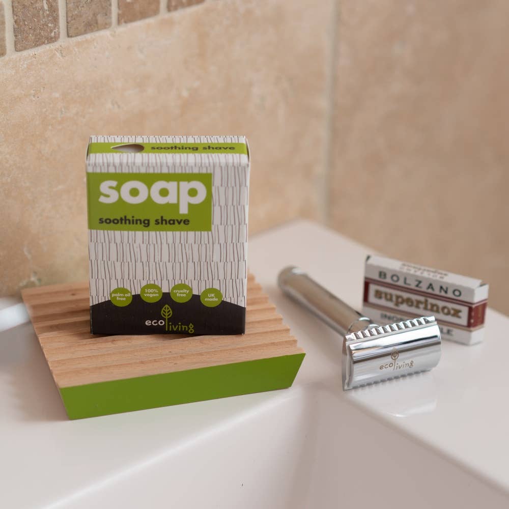 EcoLiving Handmade Soap - 100g - Shaving Bar