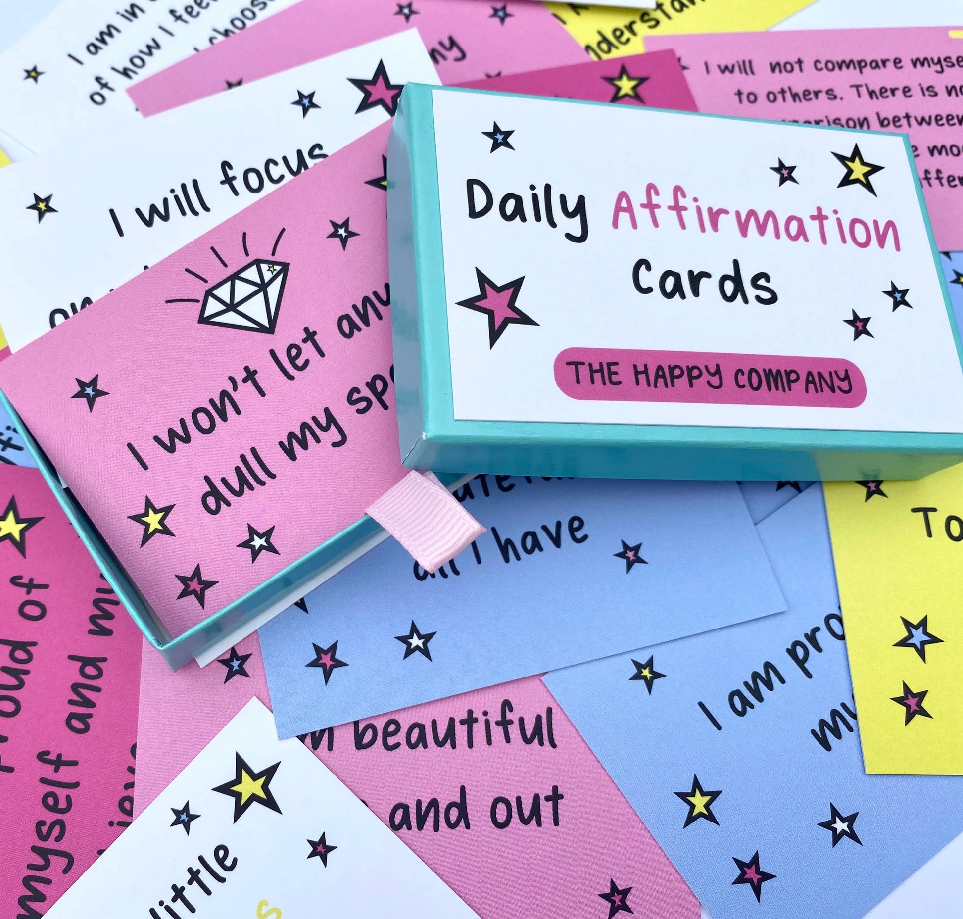 Daily Happiness Affirmation Cards The Happy Company