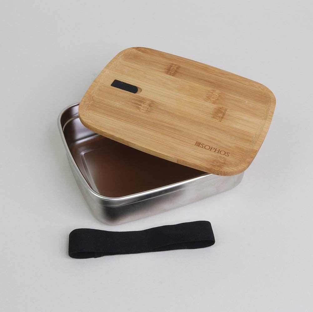 1200ml Bamboo Steel Lunch Box