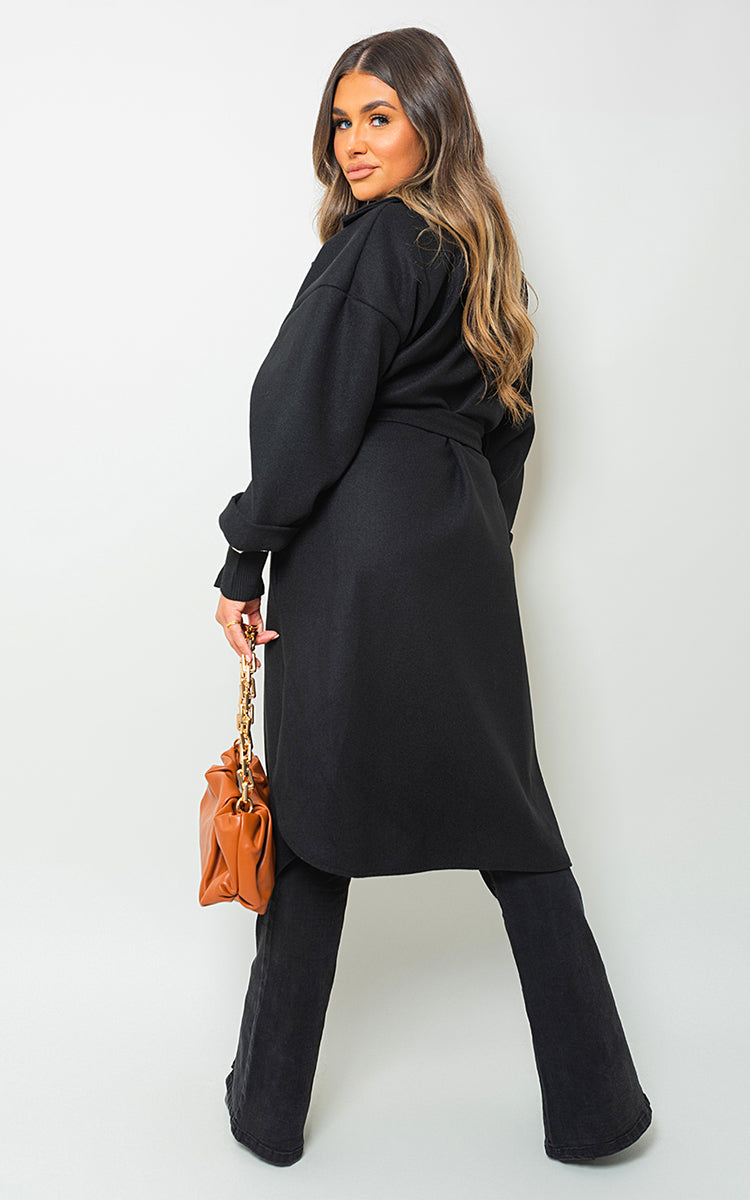 Oversized Belted Trench Coat