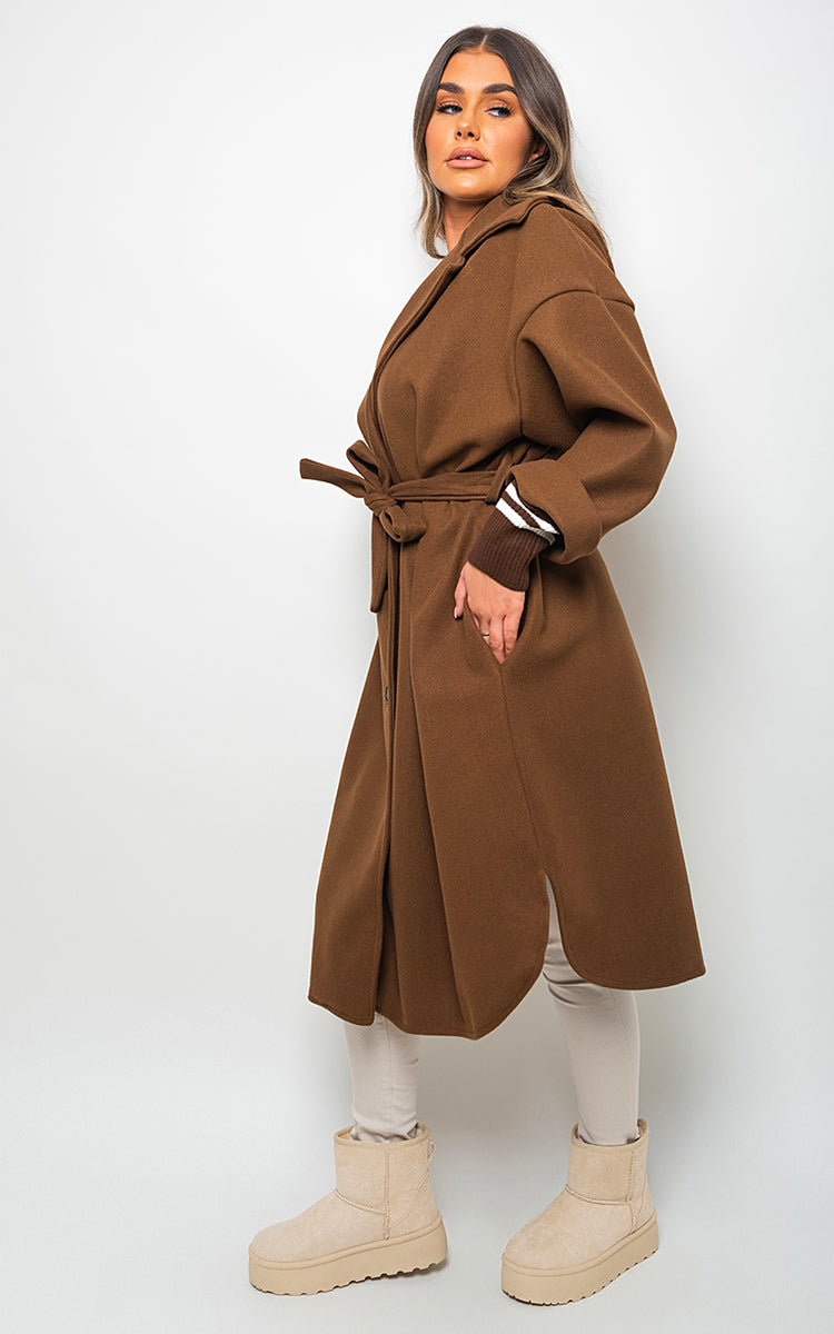 Oversized Belted Trench Coat