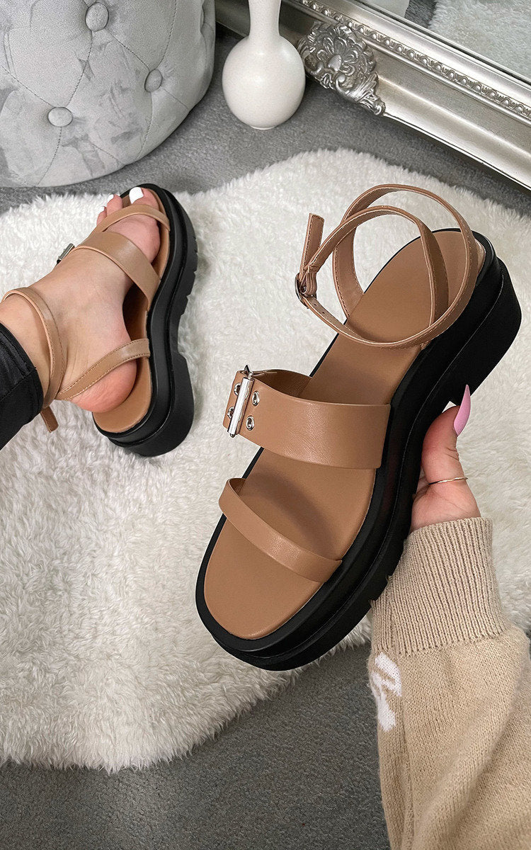 Buckle Sandals Moda