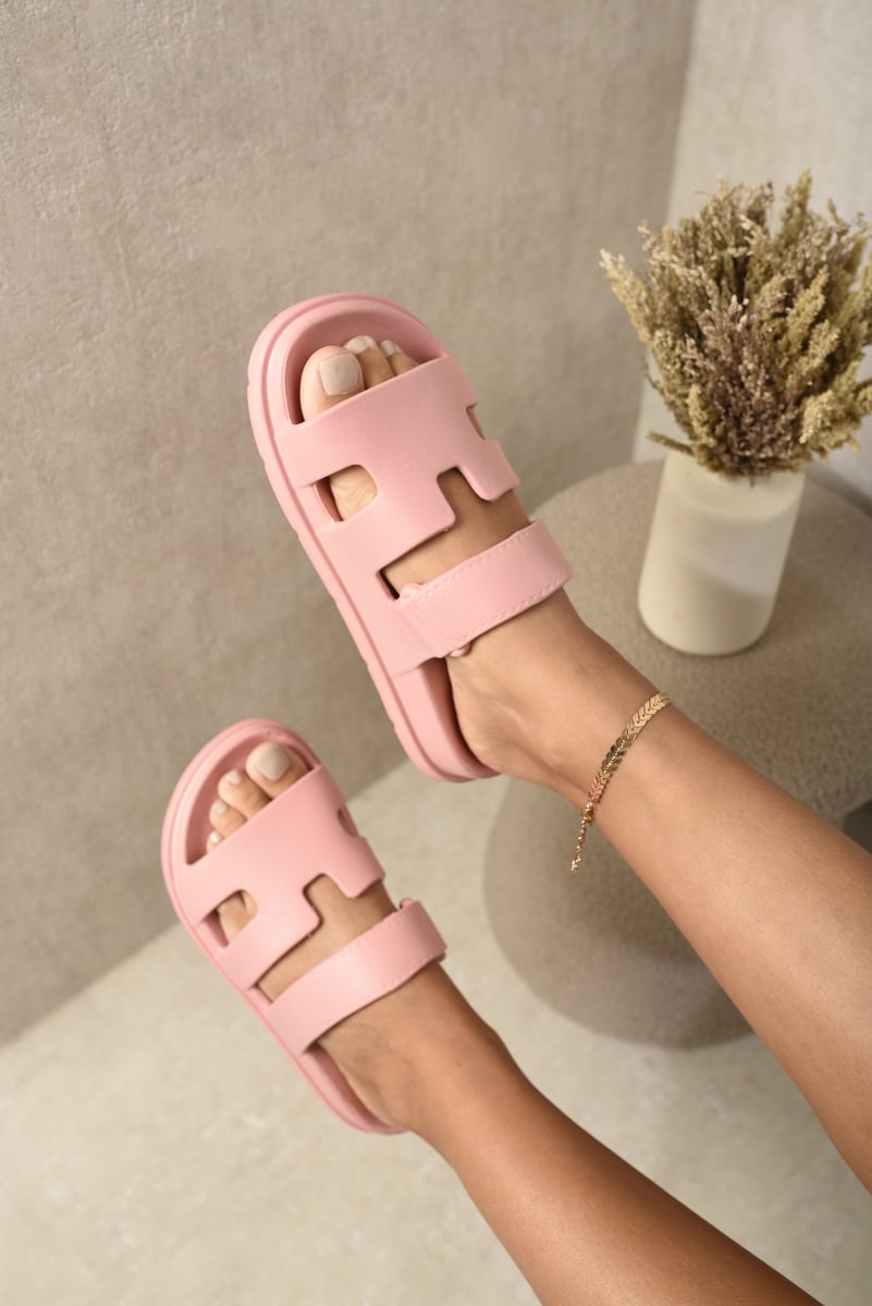 Cut Out Open Toe Strappy Sandals Moda