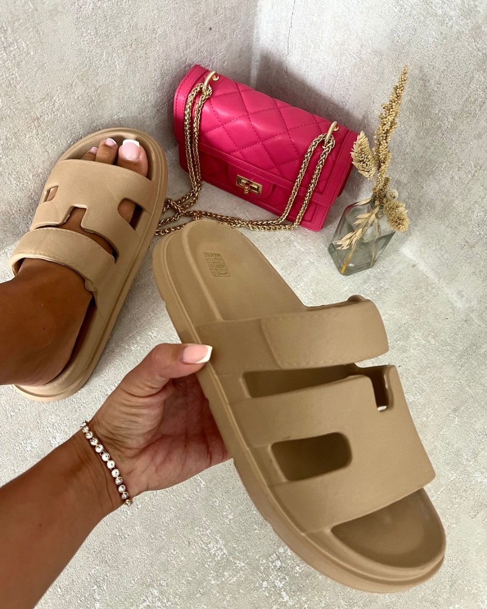 Cut Out Open Toe Strappy Sandals Moda