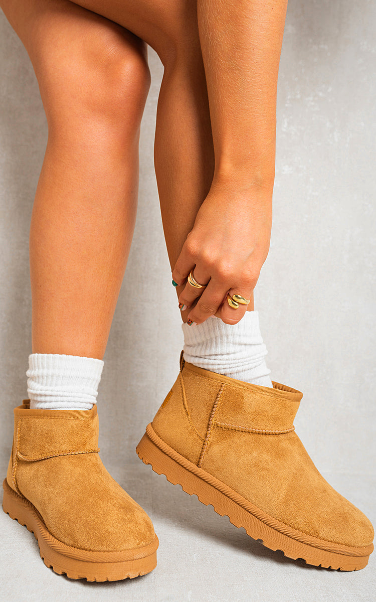 Cozy Ankle Boots Moda