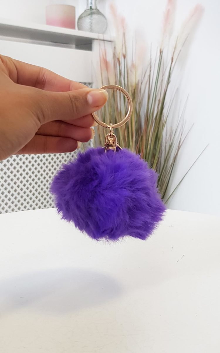 Pom Pom Keyring