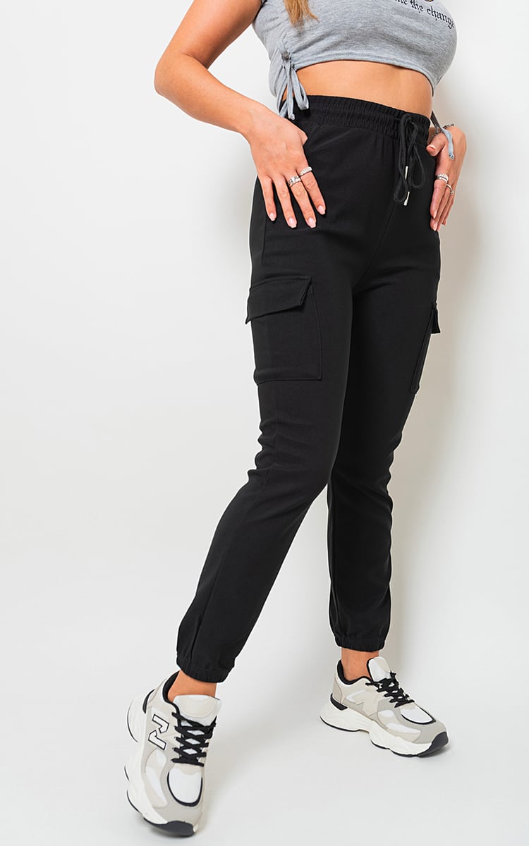 Size Frankie Cargo Pocket Trouser with Drawstring