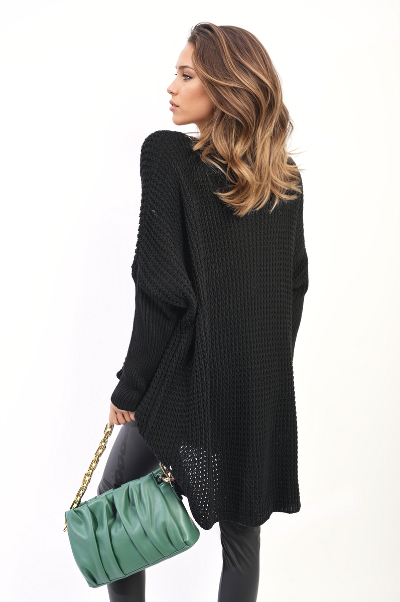 Oversized Chunky Knitted Jumper Moda