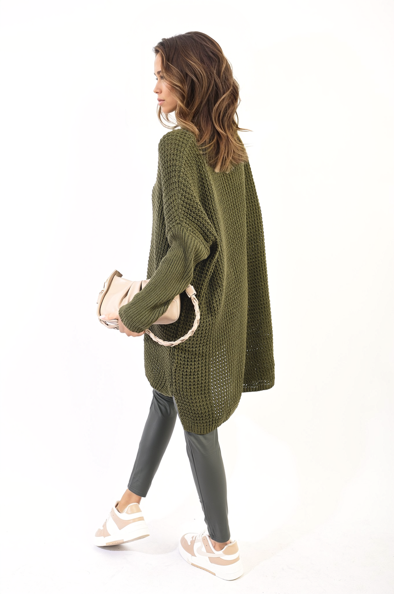 Oversized Chunky Knitted Jumper Moda