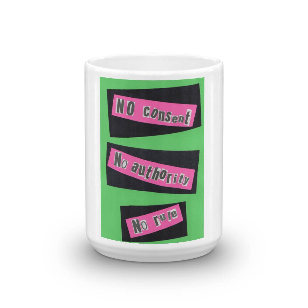 Exclusive Original  Design by Aditi-Kali-."No Consent"Mug Etsy