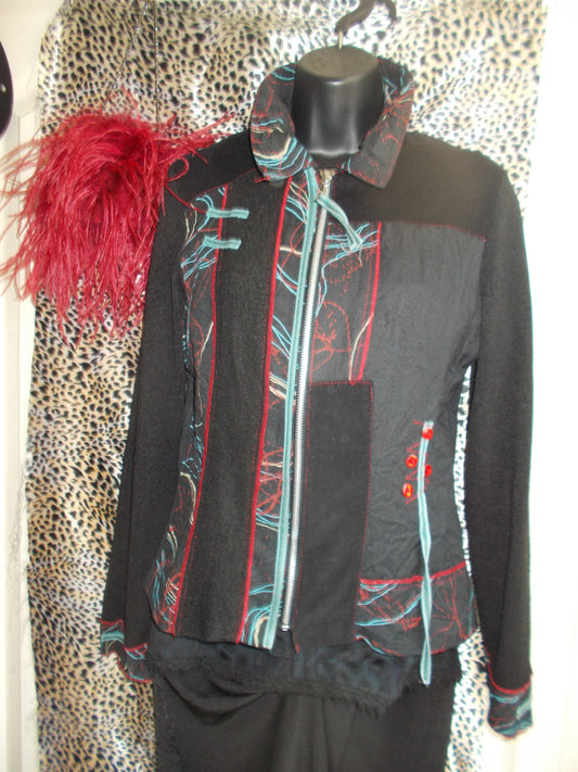 Boho Jacket 10 by DPM (Depech Mod). Unusual Design. Etsy