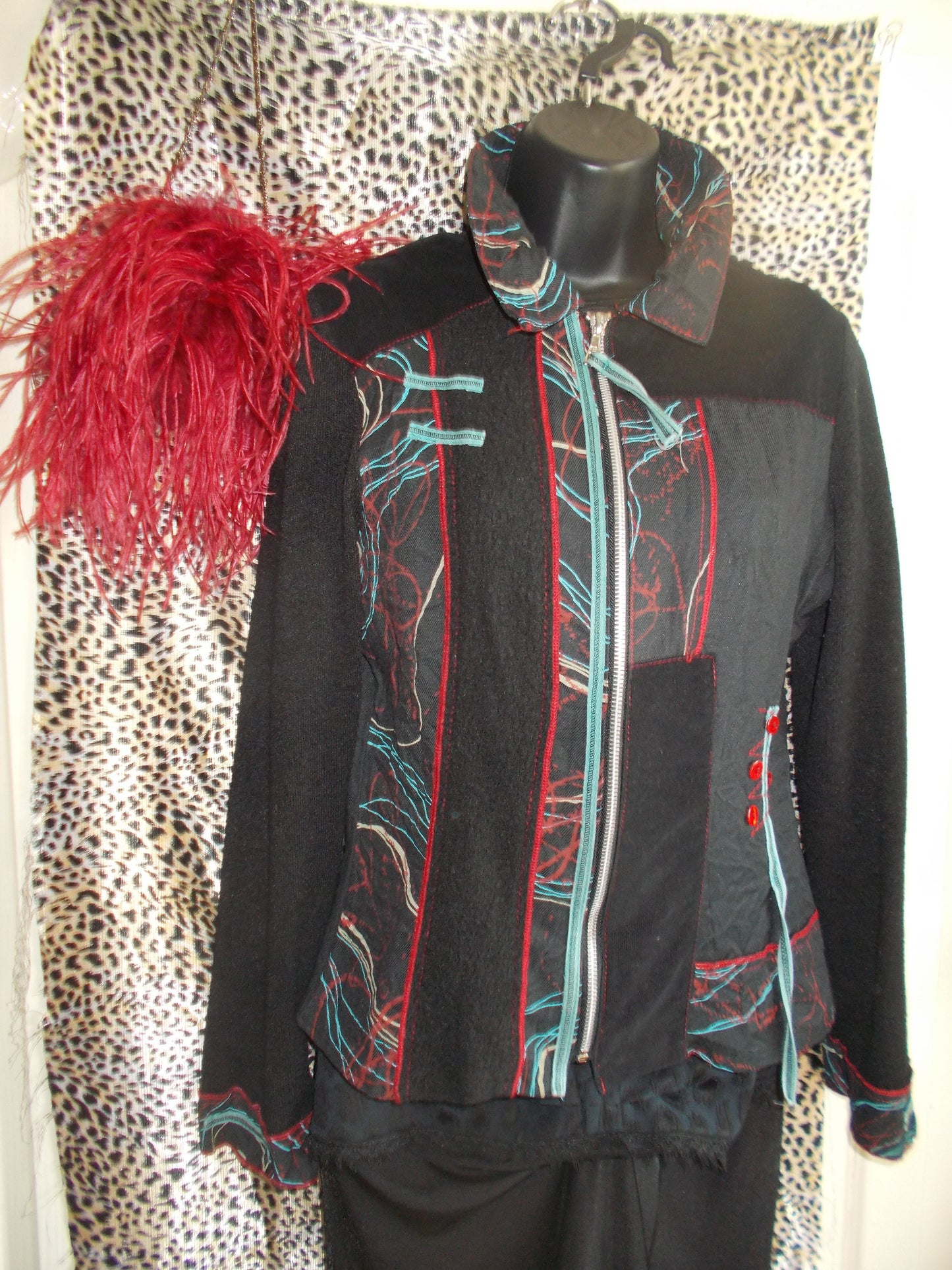 Boho Jacket 10 by DPM (Depech Mod). Unusual Design. Etsy