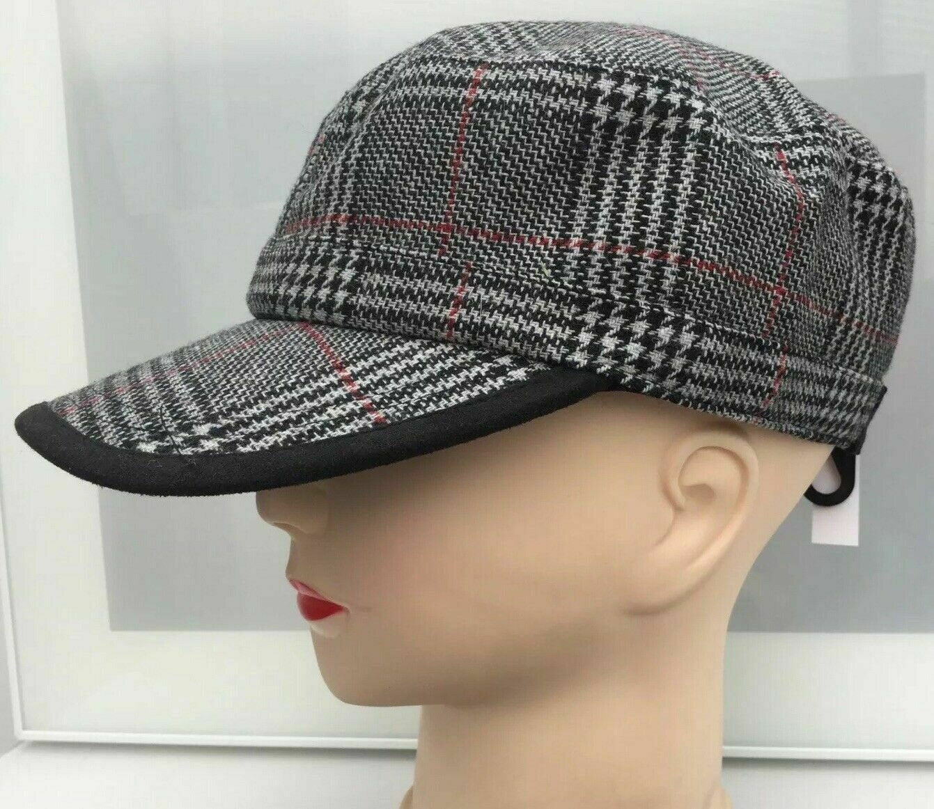 unisex peaky blinders/Tweed check caps-adjustable sizing-wool-country style hats-2colours Etsy