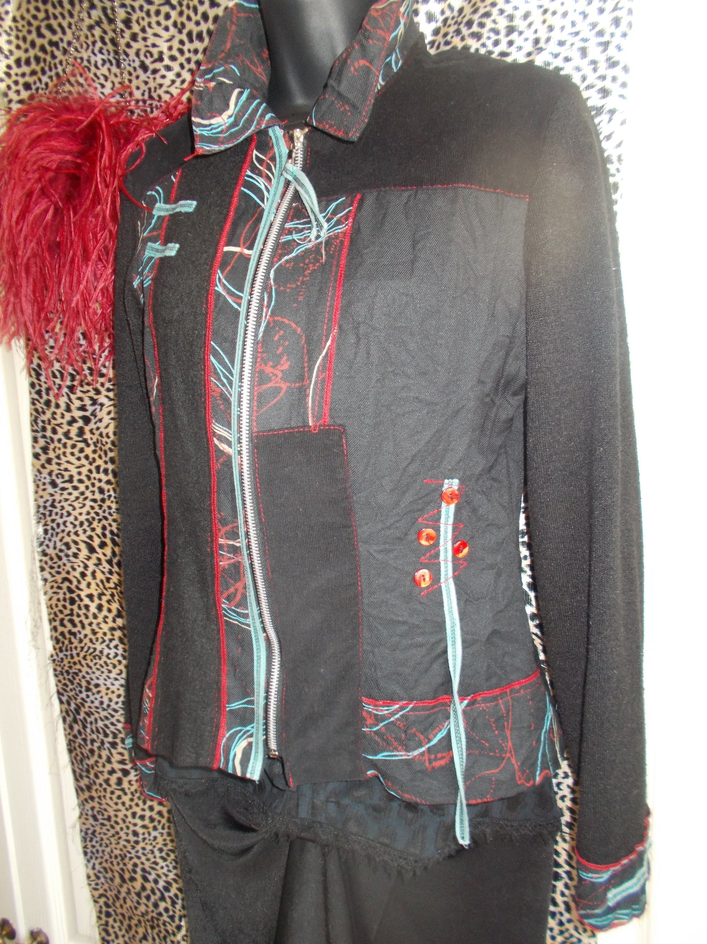 Boho Jacket 10 by DPM (Depech Mod). Unusual Design. Etsy