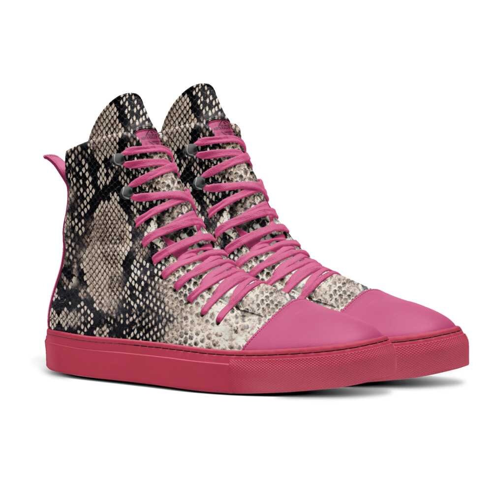 ADITI-KALI FUSIONS unisex Monument high top. limited edition Designer Showcase Collection. Etsy