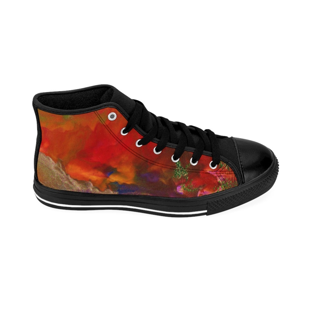 Women's High-top Sneakers Etsy