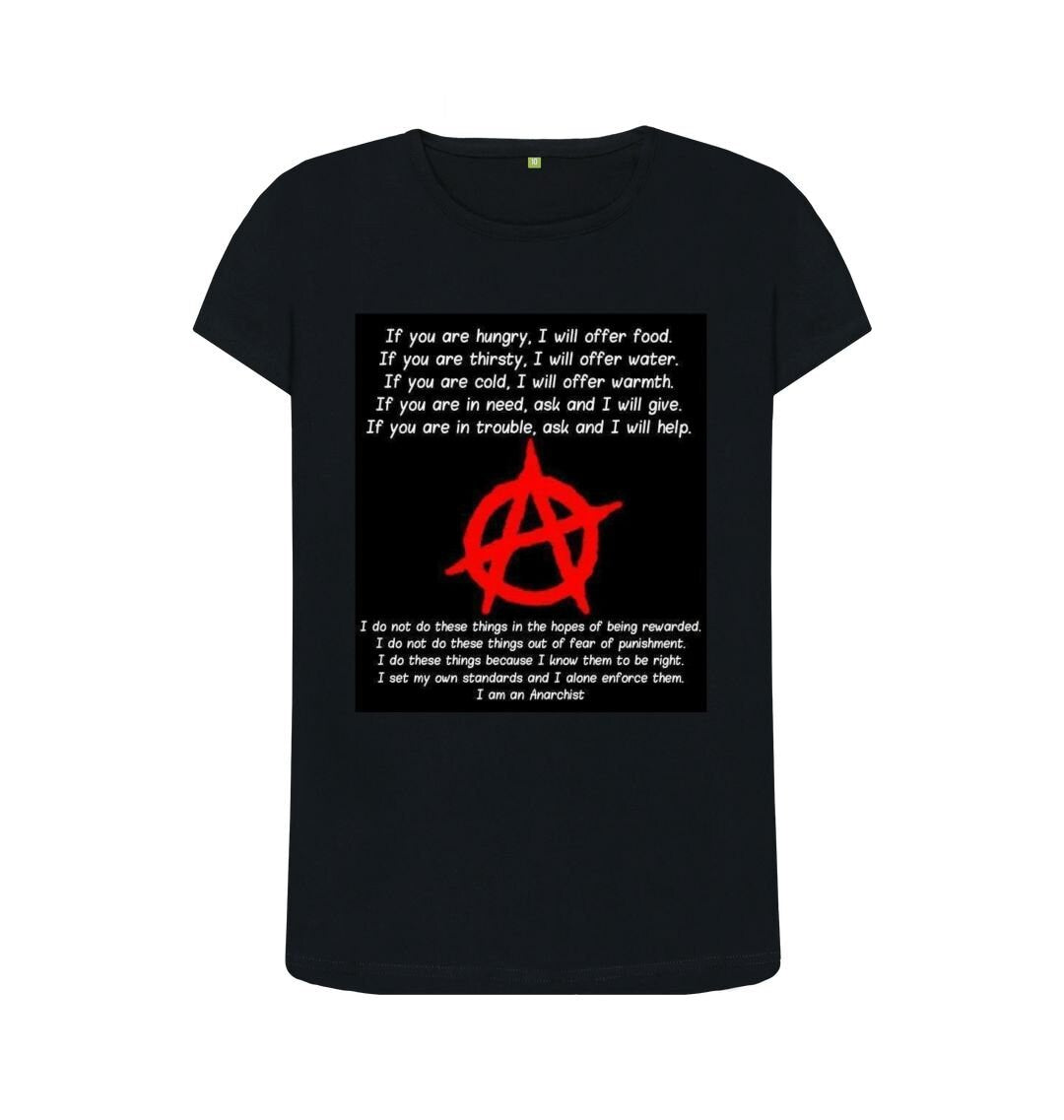 anarchist womens tee Etsy