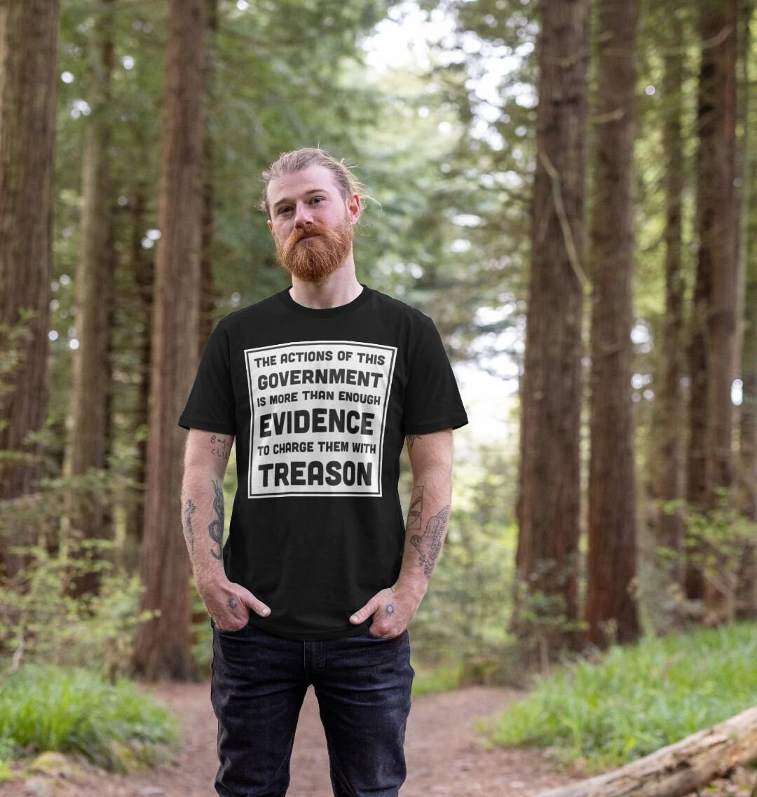 treason organic men tee Etsy