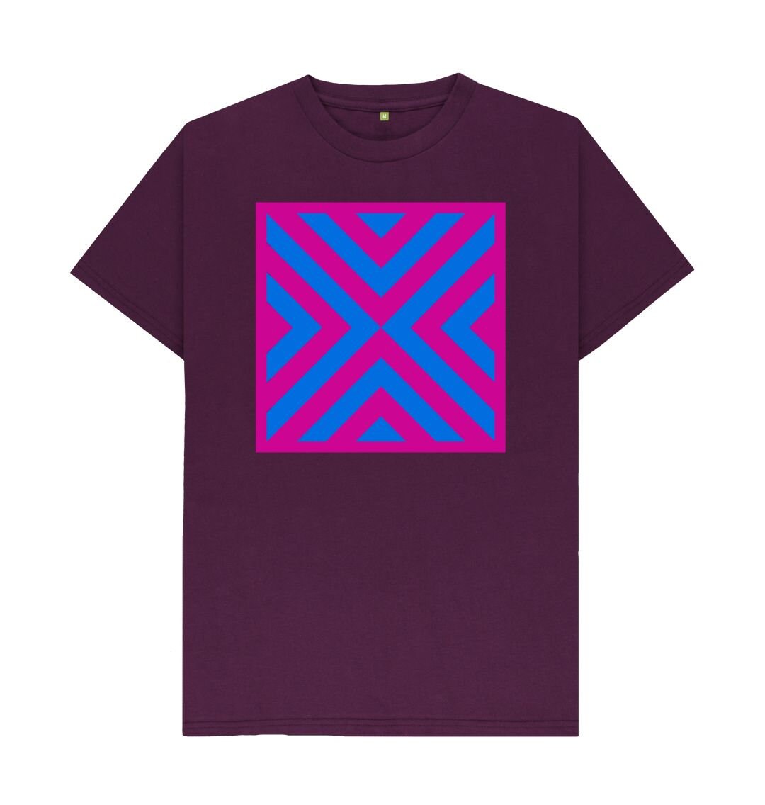 Abstract Diagonals Sustainable T-Shirt Etsy