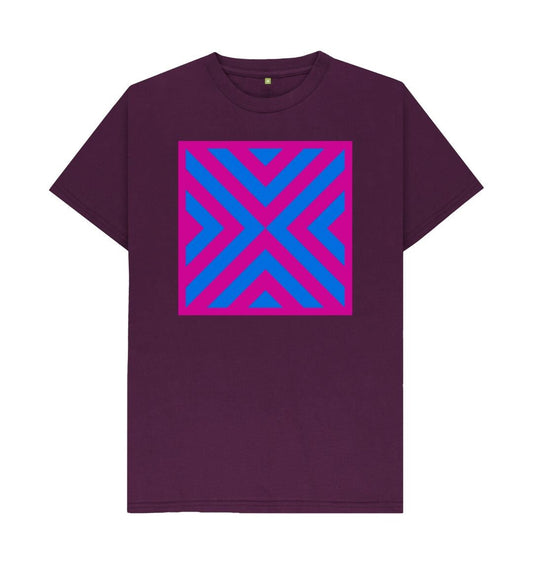 Abstract Diagonals Sustainable T-Shirt Etsy