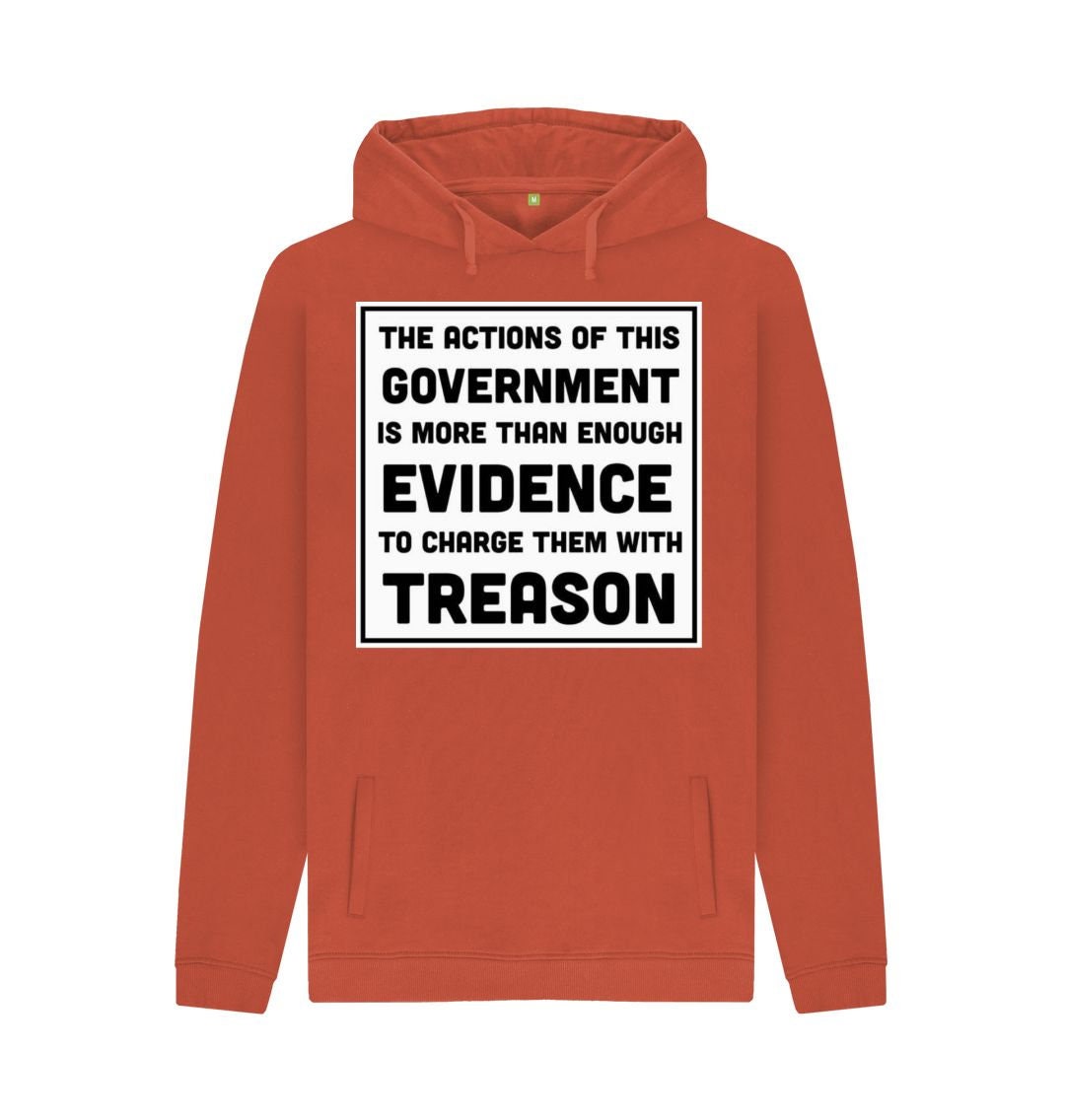 treason organic men hoodie Etsy